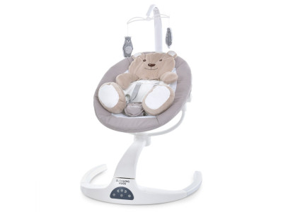 Заколисуючий центр-шезлонг HUGS ME 1077 Beige