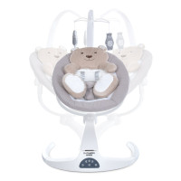 Заколисуючий центр-шезлонг HUGS ME 1077 Beige