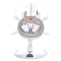 Заколисуючий центр-шезлонг HUGS ME 1077 Beige