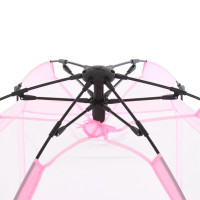 Дитячий манеж MR 1512 Powder Pink 146×127×110 см