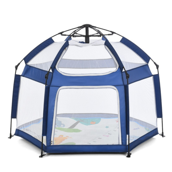 Дитячий манеж MR 1512 Sapphire Blue 146×127×110 см Дитячий манеж MR 1512 Sapphire Blue 146×127×110 см