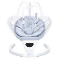 Заколисуючий центр-шезлонг SOUL ME 1175 Light Gray