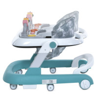 Ходунки дитячі MULTIWAY ME 1163 Mint з брязкальцем