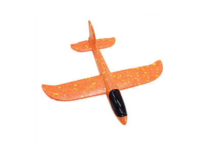 Дитячий метальний літак-планер C28006(Orange) довжина 24 см