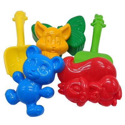 Набір для пісочниці "Незабудка №4" 0954 лопатка граблі пасочки