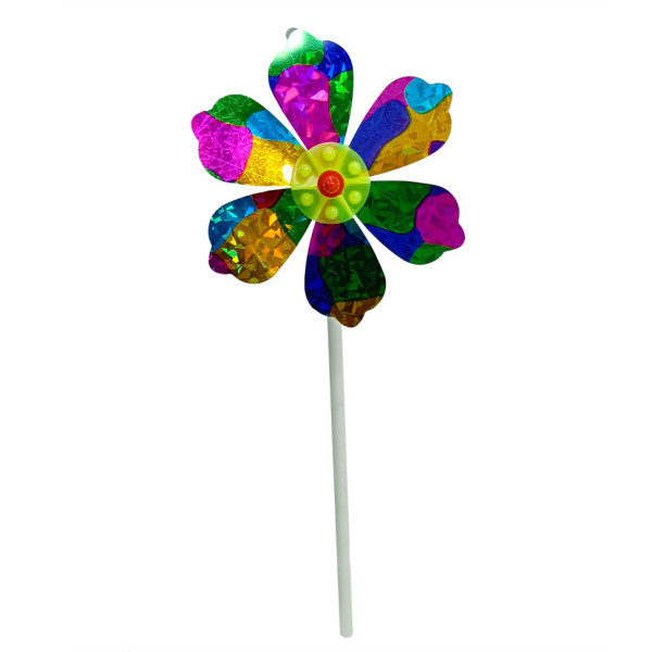 Дитячий вітрячок М 2410-2 діаметр 14 см паличка 27см