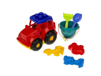Пісочний набір Трактор "Коник" №3 Colorplast 0220 Червоний