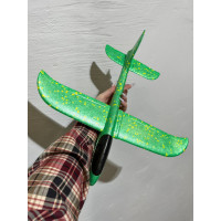 Дитячий метальний літак-планер C28006(Green) довжина 24 см