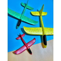 Дитячий метальний літак-планер C28006(Green) довжина 24 см