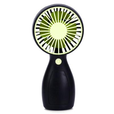 Портативний ручний вентилятор MK 5663-2(Green) 13 см акумулятор USB зарядне Портативний ручний вентилятор MK 5663-2(Green) 13 см акумулятор USB зарядне