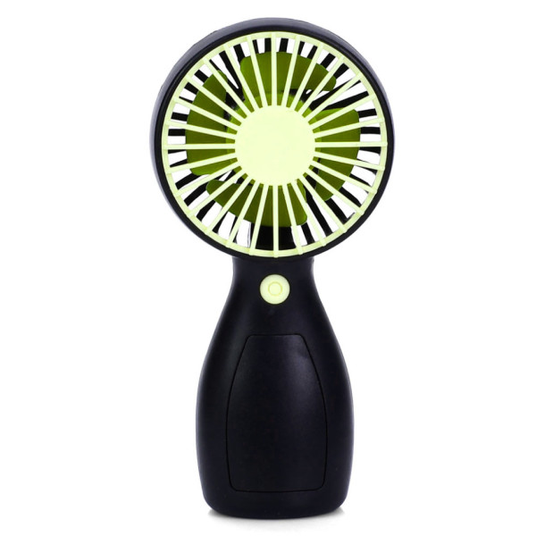 Портативний ручний вентилятор MK 5663-2(Green) 13 см акумулятор USB зарядне