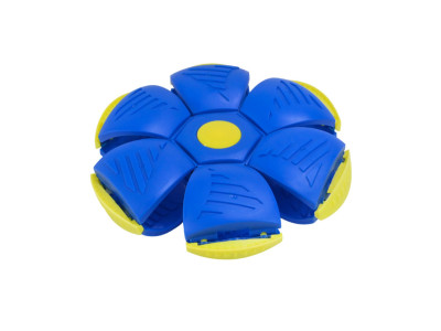 Дитяча іграшка Мяч-трансформер 87008H-3(Blue) 16 см зі світлом