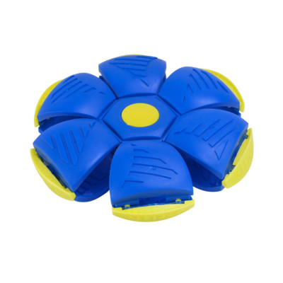 Дитяча іграшка Мяч-трансформер 87008H-3(Blue) 16 см зі світлом