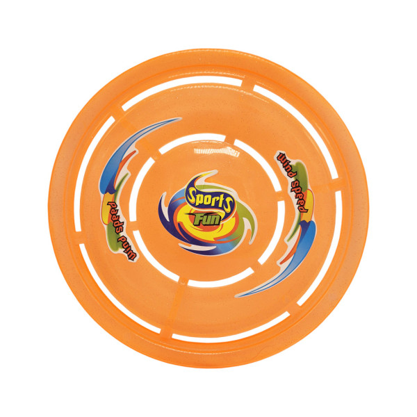 Літаюча тарілка Sports Fun MR 0133(Orange) діаметр 20 см Літаюча тарілка Sports Fun MR 0133(Orange) діаметр 20 см