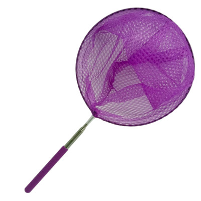 Сачок для метеликів з телескопічною ручкою Y8436(Violet) 85 см D20 см