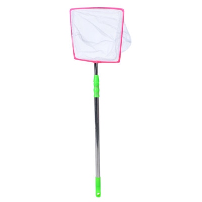 Сачок для метеликів MS 4388(Green-Pink) телескопічна ручка 46-69 см