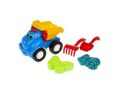 Пісочний набір Самоскид "Смайл" №2 Colorplast 0138 Синій