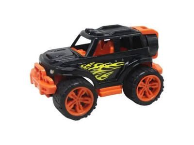 Дитяча машинка "Позашляховик Monster Car" ТехноК 4623TXK Чорно-Помаранчевий