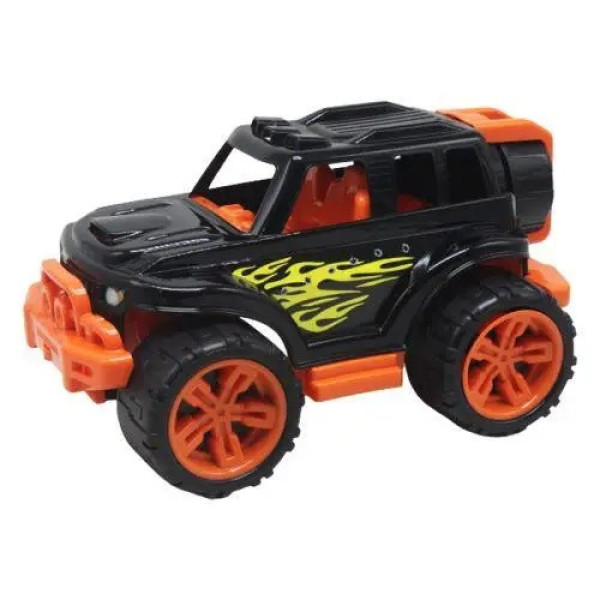 Дитяча машинка "Позашляховик Monster Car" ТехноК 4623TXK Чорно-Помаранчевий Дитяча машинка "Позашляховик Monster Car" ТехноК 4623TXK Чорно-Помаранчевий