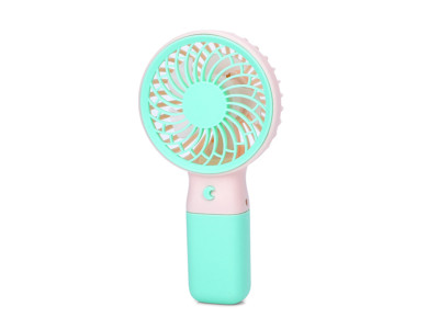 Портативний ручний вентилятор MK 5609(Turquoise) з підставкою 155 см USB