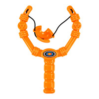 Дитяча Рогатка XG88-23(Orange) 3 мякі кульки в сітці Дитяча Рогатка XG88-23(Orange) 3 мякі кульки в сітці