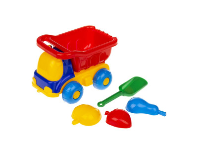 Дитяча іграшкова машина "Бджілка" C0022 з лопаткою Червоний