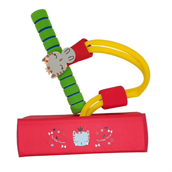 Дитячий джампінг 67942(Red) підсвічування пискавка