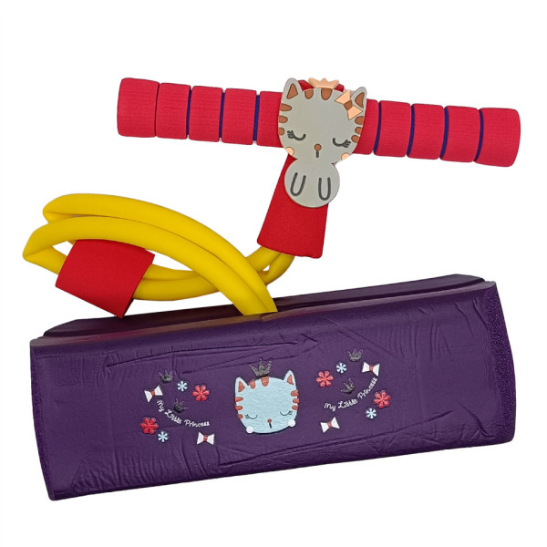 Дитячий джампінг 67942(Violet) підсвічування пискавка Дитячий джампінг 67942(Violet) підсвічування пискавка