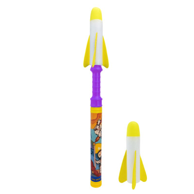 Розважальна Запускалка з ракетами JZ7904(Violet) 61 см 2 ракети