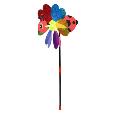 Дитячий вітрячок "Сонечко" MR 1353-5 квітка діаметром 205 см паличка 38 см