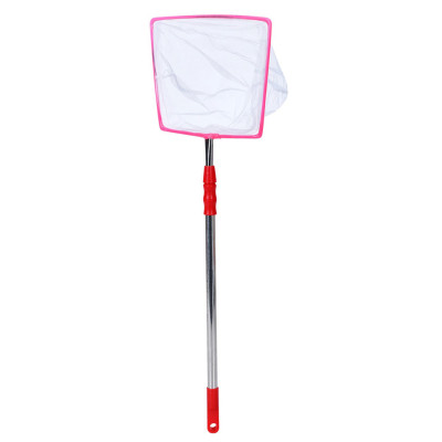 Сачок для метеликів MS 4388 (Red-Pink) телескопічна ручка 46-69 см