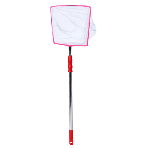 Сачок для метеликів MS 4388 (Red-Pink) телескопічна ручка 46-69 см