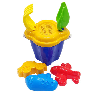 Набір для пісочниці "Дзвіночок №1" 0978 відерце лопатка граблі Синій