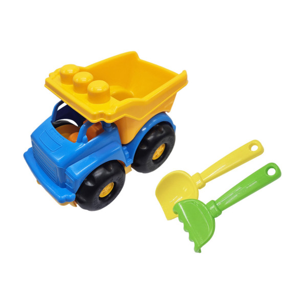 Дитячий пісочний набір "Самоскид Тотоша №1" 0169(Blue-Yellow)