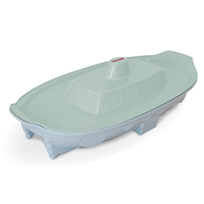 Дитяча пісочниця Корабель 03355/7 140×72×40 см з кришкою