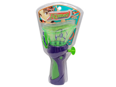 Дитяча запускалка 154 у наборі 4 диски синій