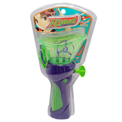 Дитяча запускалка 154 у наборі 4 диски синій