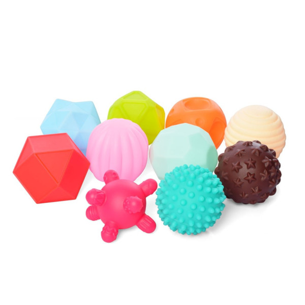 Дитяча іграшка для купання "Мячики" 19012 10 штук