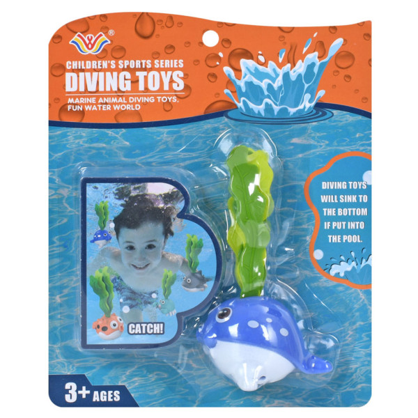 Іграшка для плавання "Морський житель" 777-752BCD(Blue) Diving Toys 13 см Іграшка для плавання "Морський житель" 777-752BCD(Blue) Diving Toys 13 см