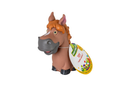 Дитяча іграшка для купання "Бризкаючі тварини ферми конячка" 8753_конячка коричнева Дитяча іграшка для купання "Бризкаючі тварини ферми конячка" 8753_конячка коричнева