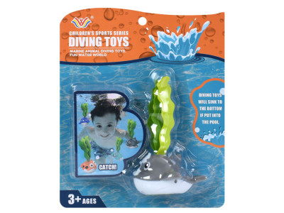 Іграшка для плавання "Морський житель" 777-752BCD(Gray) Diving Toys 13 см