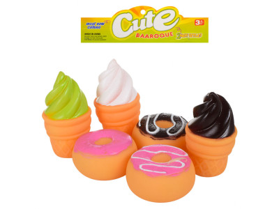 Іграшки пищалка Солодощі 603 6 шт в наборі