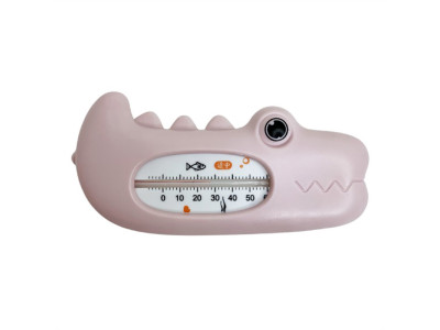 Іграшка-термометр для ванни "Крокодил" MGZ-1107(Pink)