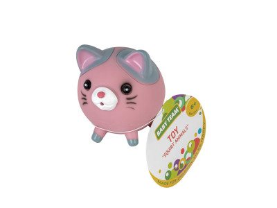 Дитяча іграшка для купання "Бризкаючі тваринки Котик" 8750_котик