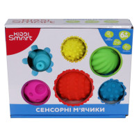 Дитяча іграшка у ванну "Сенсорні мячики" KIDDI SMART 4434-KS