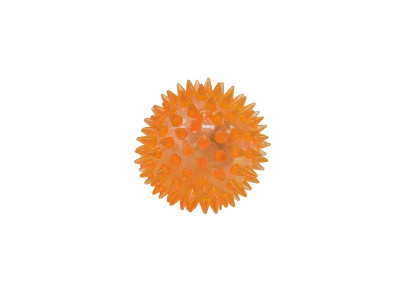 М'яч масажний MS 1137-1 6,5 см, пищалка, світлові ефекти