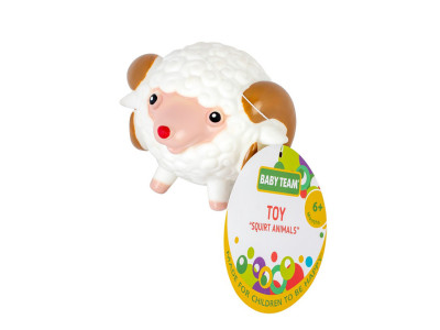 Дитяча іграшка для купання "Бризкаючі тваринки Баранчик" 8750_баранчик Дитяча іграшка для купання "Бризкаючі тваринки Баранчик" 8750_баранчик