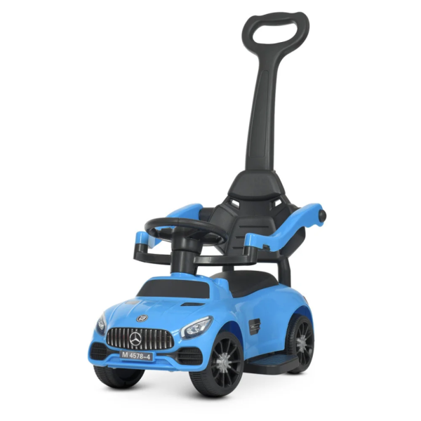 Каталка-толокар Bambi Racer M 4578-4 Синій музичний Каталка-толокар Bambi Racer M 4578-4 Синій музичний