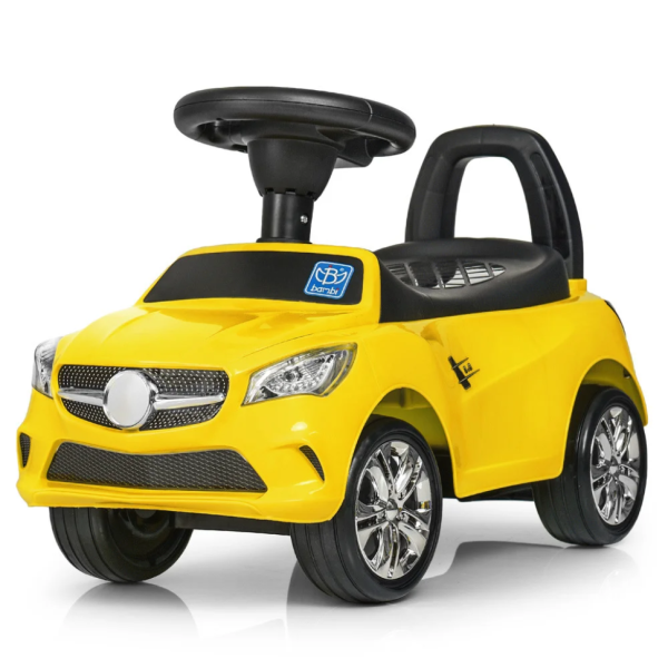 Каталка-толокар Bambi M 3147C-6 Жовтий музичний Каталка-толокар Bambi M 3147C-6 Жовтий музичний