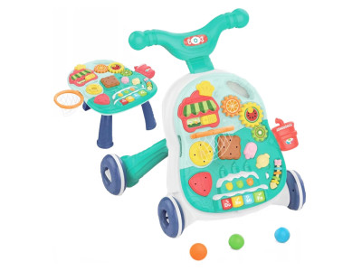 Каталка-ходунки "Веселий бізіборд" HB 0040A з баскетбольним кільцем